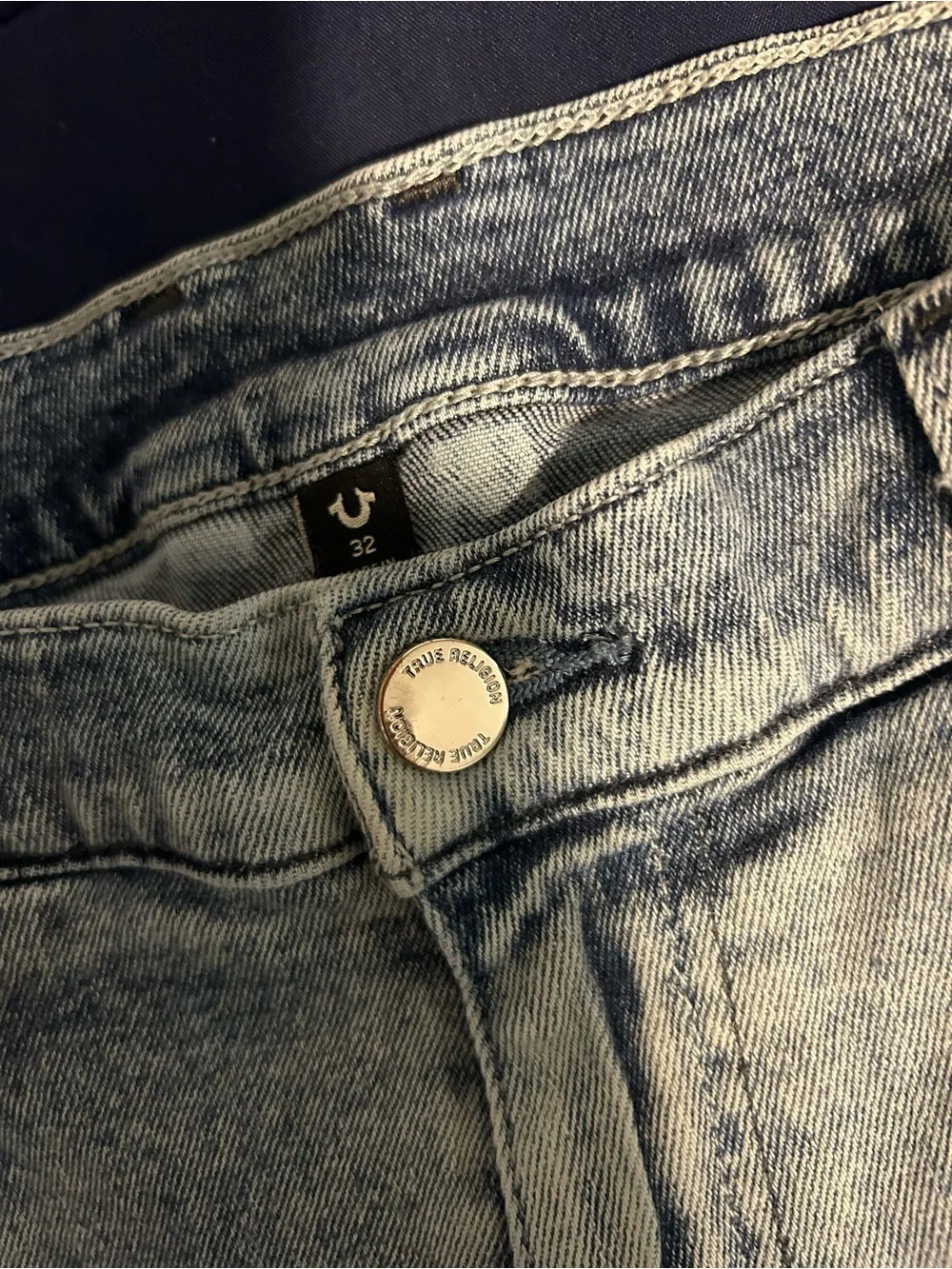 True Religion Light Blue Slim Jeans